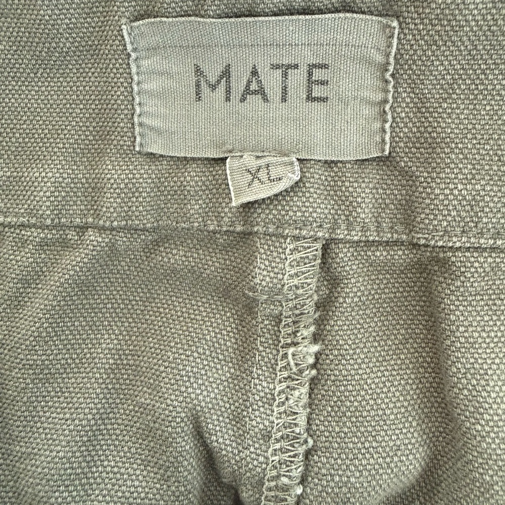 Mate The Label Organic Cotton Canvas Cargo Pants NWT Size XL - Picture 6 of 9